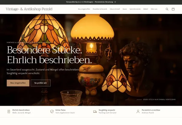 Onlineshop Vintage & Antikshop Pezold